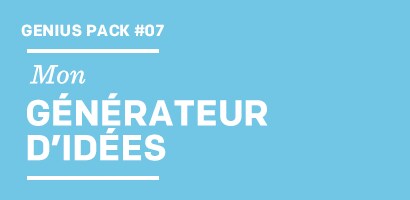 Mon GÉNÉRATEUR D'IDÉES
